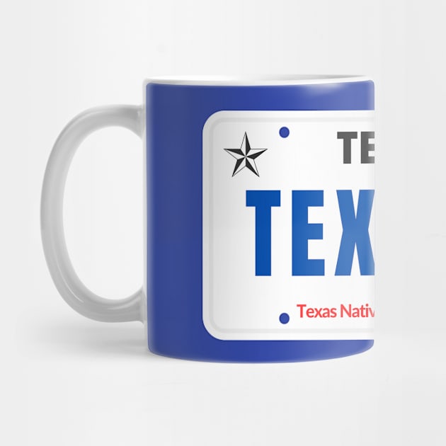 Texican License Plate by TEXICAN